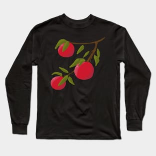 apple tree branch Long Sleeve T-Shirt